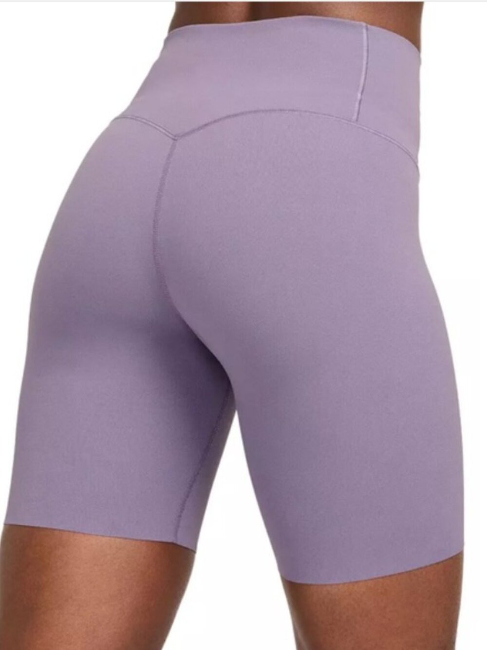 Nike Women's Zenvy Gentle-Support High-Waisted 8" Biker Shorts - Picture 2 of 4